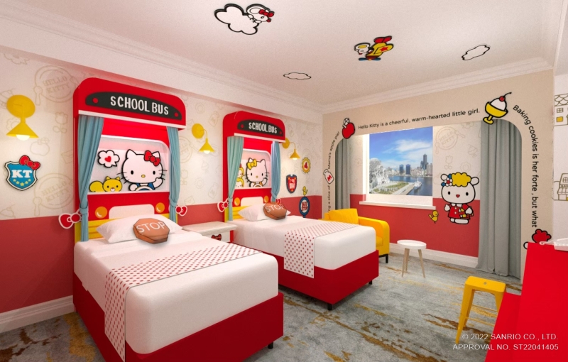 Hello Kitty  Superior Twin-Harbour View